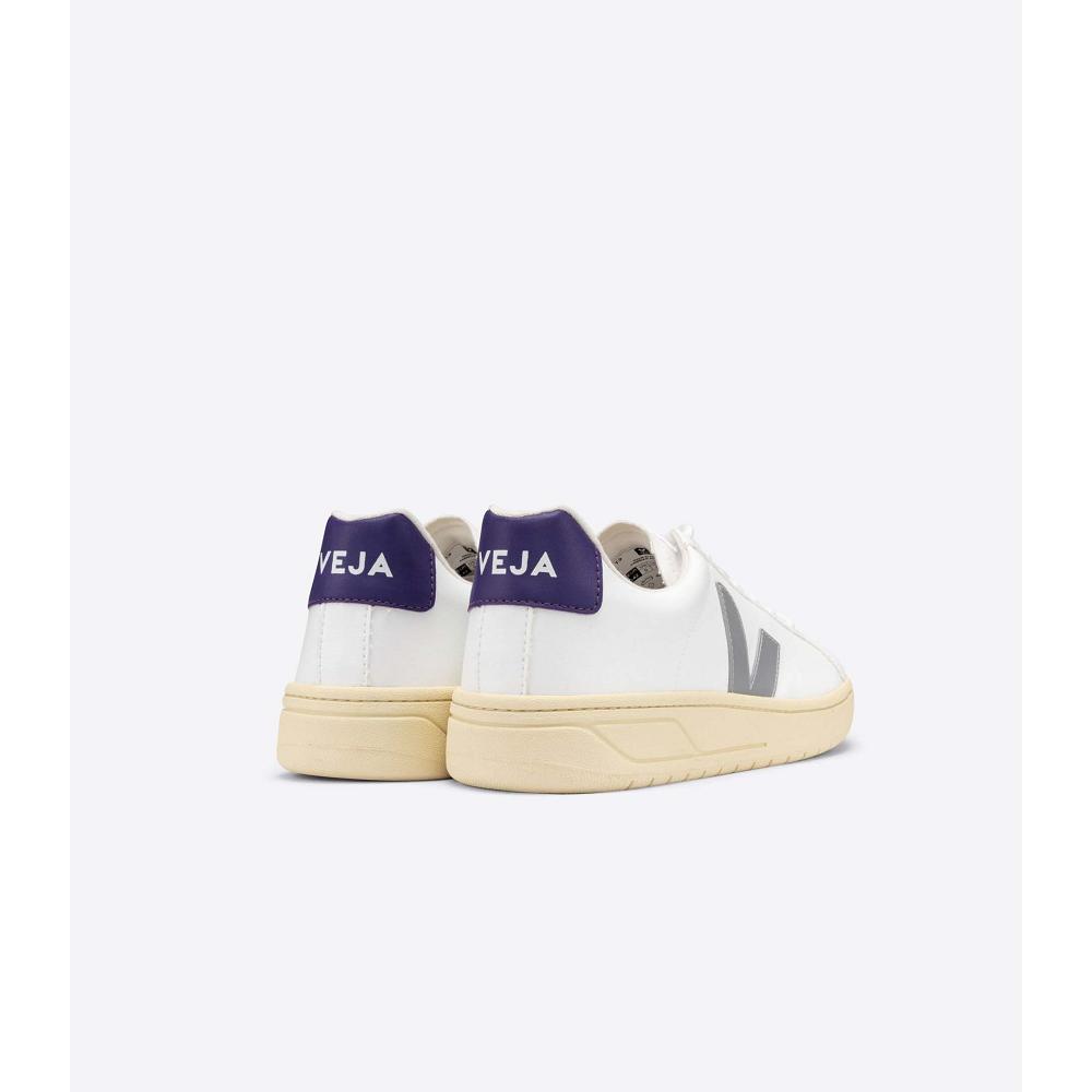 Veja URCA CWL OXFORD-GREY Sneakers Dames White/Purple | NL 633RVD